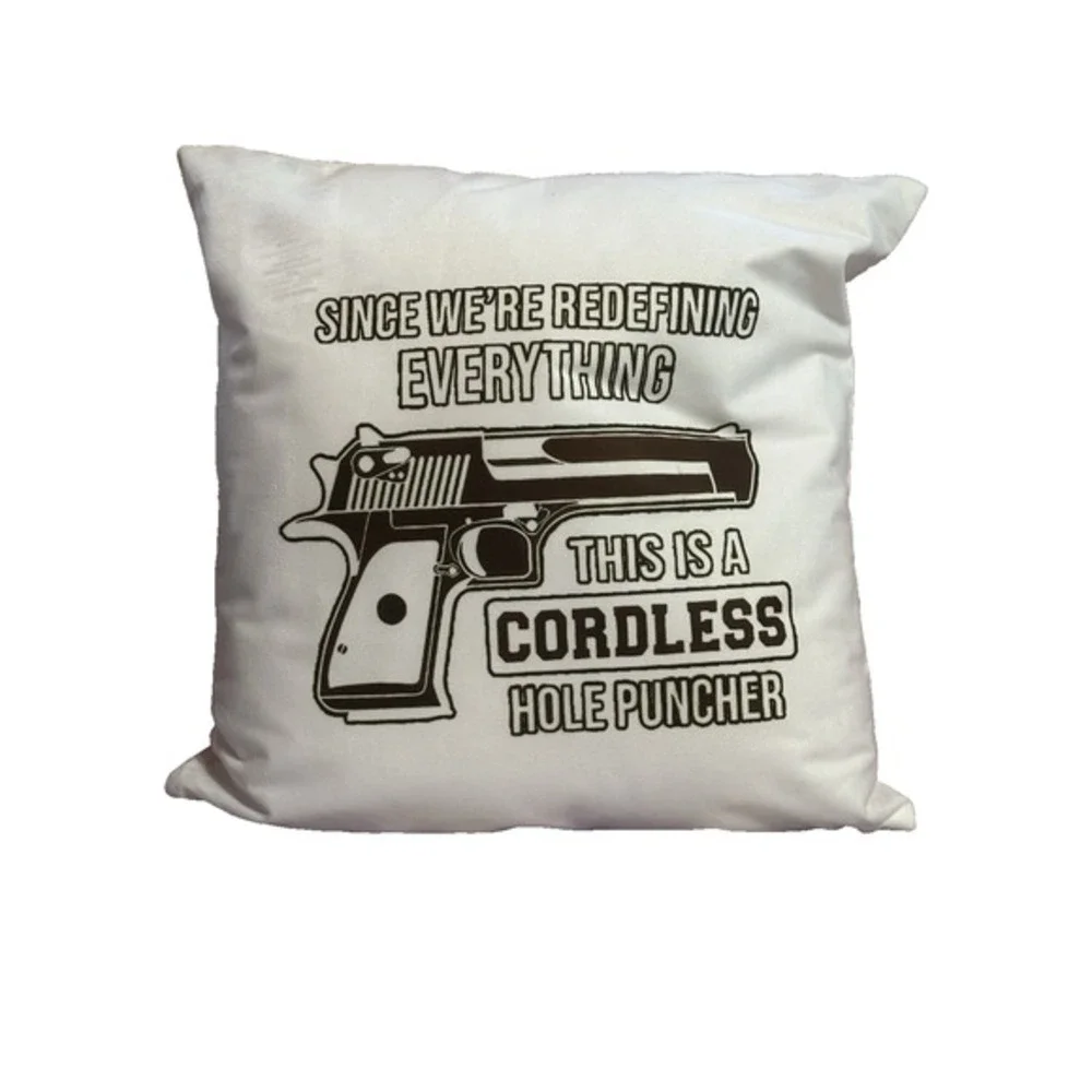 NEW novelty throw pillow 18x18 inches pillowcase & insert‎ included